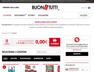 Buonpertuttiのウェブサイト