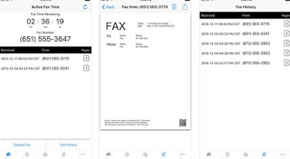 FaxReceiveアプリケーション