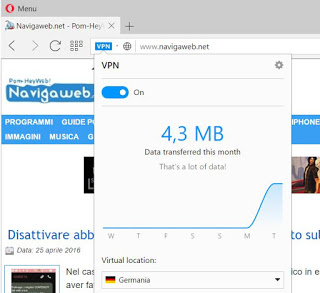 オペラ付きの無料VPN