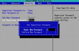 BIOSパスワード