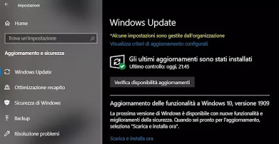 Windows1019を更新する