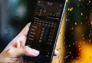 iPhoneの天気