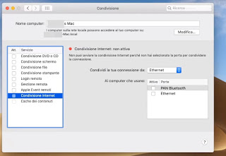 Macを共有する