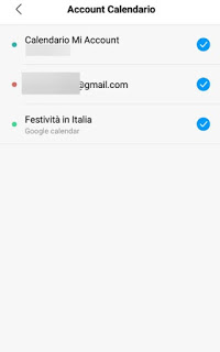 Androidのカレンダー