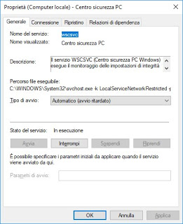 Windowsサービスマネージャー