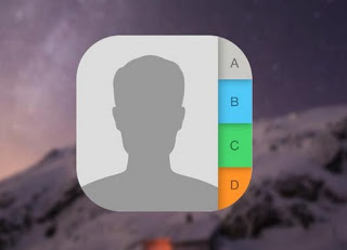 iPhoneの連絡先