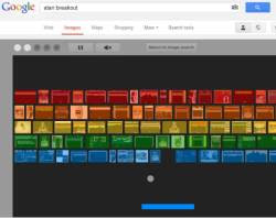 Google画像検索でAtariブレイクアウトを再生する