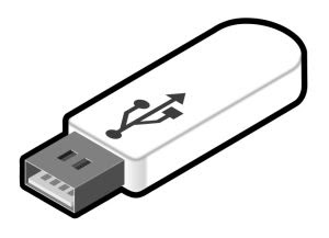 破損したUSBスティック