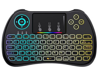 QPAUワイヤレスミニキーボード QPAUキーボードによるリモコン