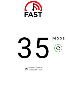fast.com 高速ウェブサイト