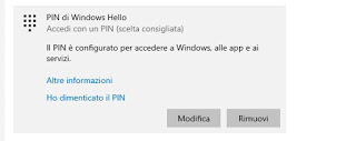 Windows10からPINを削除します Windows 10 PIN