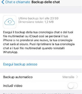 iPhoneチャットのバックアップ whatsapp iphone