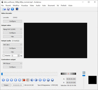 Avidemuxアプリケーション avidemux