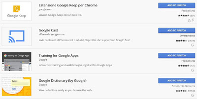 FirefoxにChrome拡張機能をインストールする