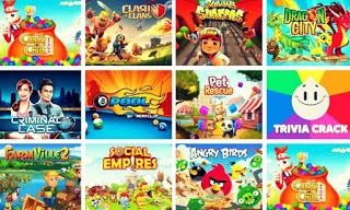 Facebookのゲームランキング