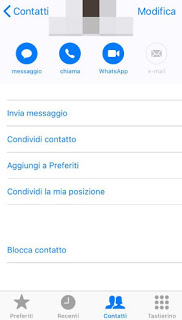 iPhoneのお気に入りの連絡先 お気に入りの連絡先