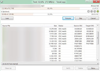 TeraCopyアプリ TeraCopy