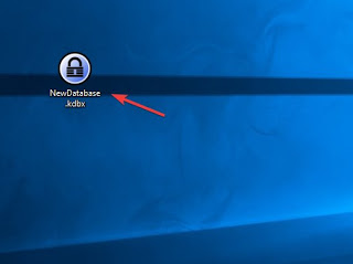 KeePassデータベース KeePassデータベースを保存します
