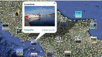 グーグルアースに写真を投稿する