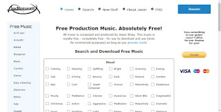 Audionautixサイト audionautix