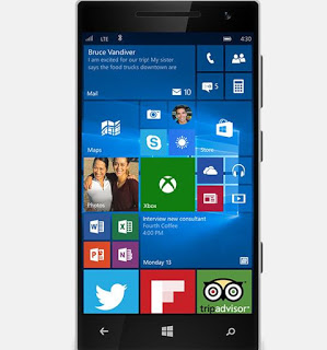 MicrosoftLumia電話上のWindows10