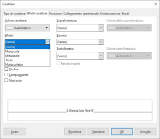 LibreOfficeフォント