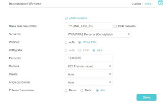 5GHzネットワーク 5GHz