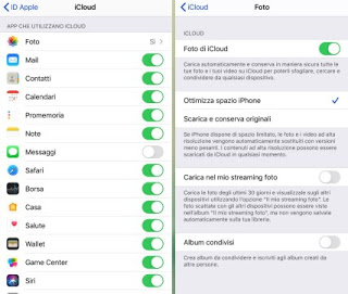 iCloud写真をオンにする iCloudをオンにする