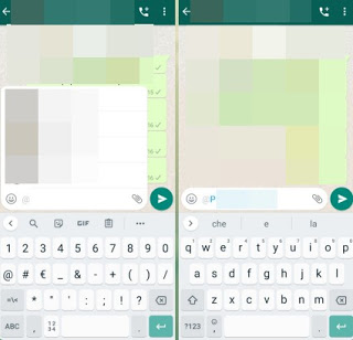 WhatsAppグループのタグ WhatsAppのタグ付け