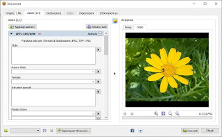 PCEXIFを追加する XnConvert EXIF