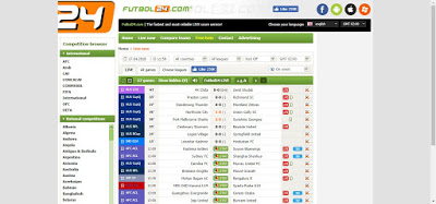 Soccer24 Soccer24のウェブサイト