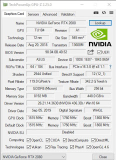 GPU-Zツール GPU-Z