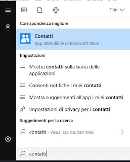 連絡先-Windows-10 連絡先