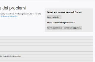 Firefoxをリセットする Firefoxをリセットする