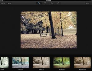 iPadの写真