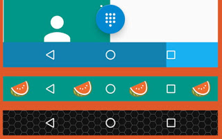 Androidのナビゲーションバーをカスタマイズする