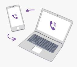 Viber4での無料通話とメッセージ