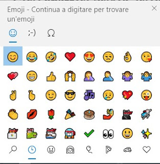 Windows10の絵文字 Windows-絵文字