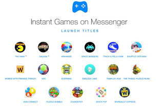 Facebookメッセンジャーのゲーム