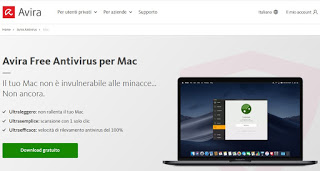 Mac用のAviraFreeAntivirus Avira