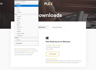 Plexメディアサーバー Plexメディアサーバープログラム