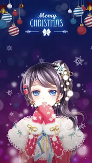 クリスマス写真11 スマートフォンのクリスマスの背景