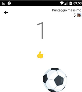 ドリブルゲームFacebookメッセンジャー