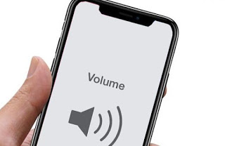 iPhoneの音量を上げる ボリュームキー