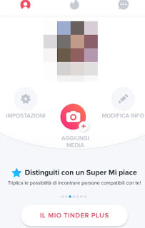 火口プロファイル TheTinder設定