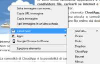 Chromeでクラウドを保存する