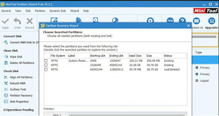 MiniTool Partition Recovery アプリケーション MiniTool Partition Recovery