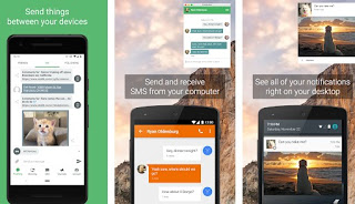 Pushbullet アプリケーション プッシュブレット
