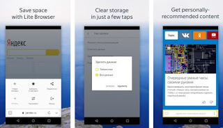 Yandex.Browser Lite アプリケーション Yandex.Browser Lite