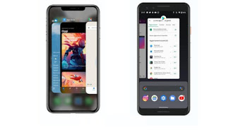 スマートフォンのマルチタスク マルチタスク